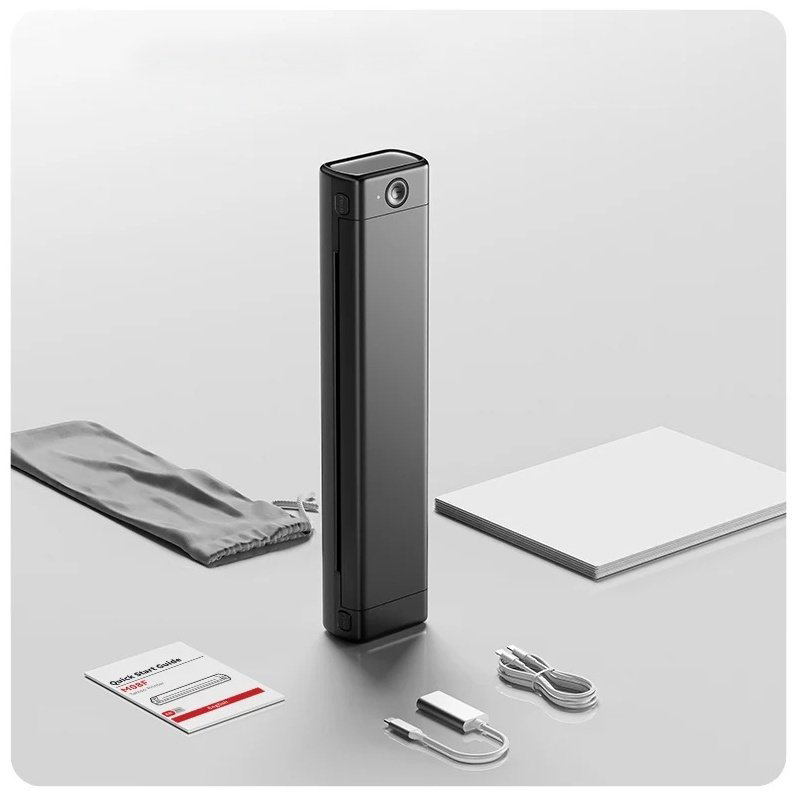 Мини-принтер Phomemo M08F A4 черный купить,NaN