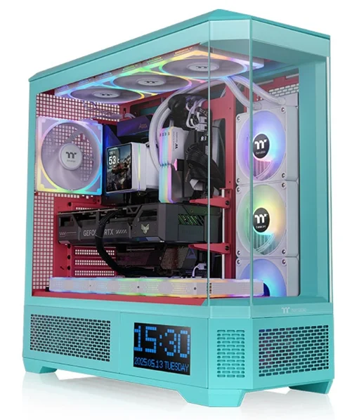 Корпус Thermaltake View 600 TG CA-11H-00FLWN-00 Mint Strawberry купить,NaN
