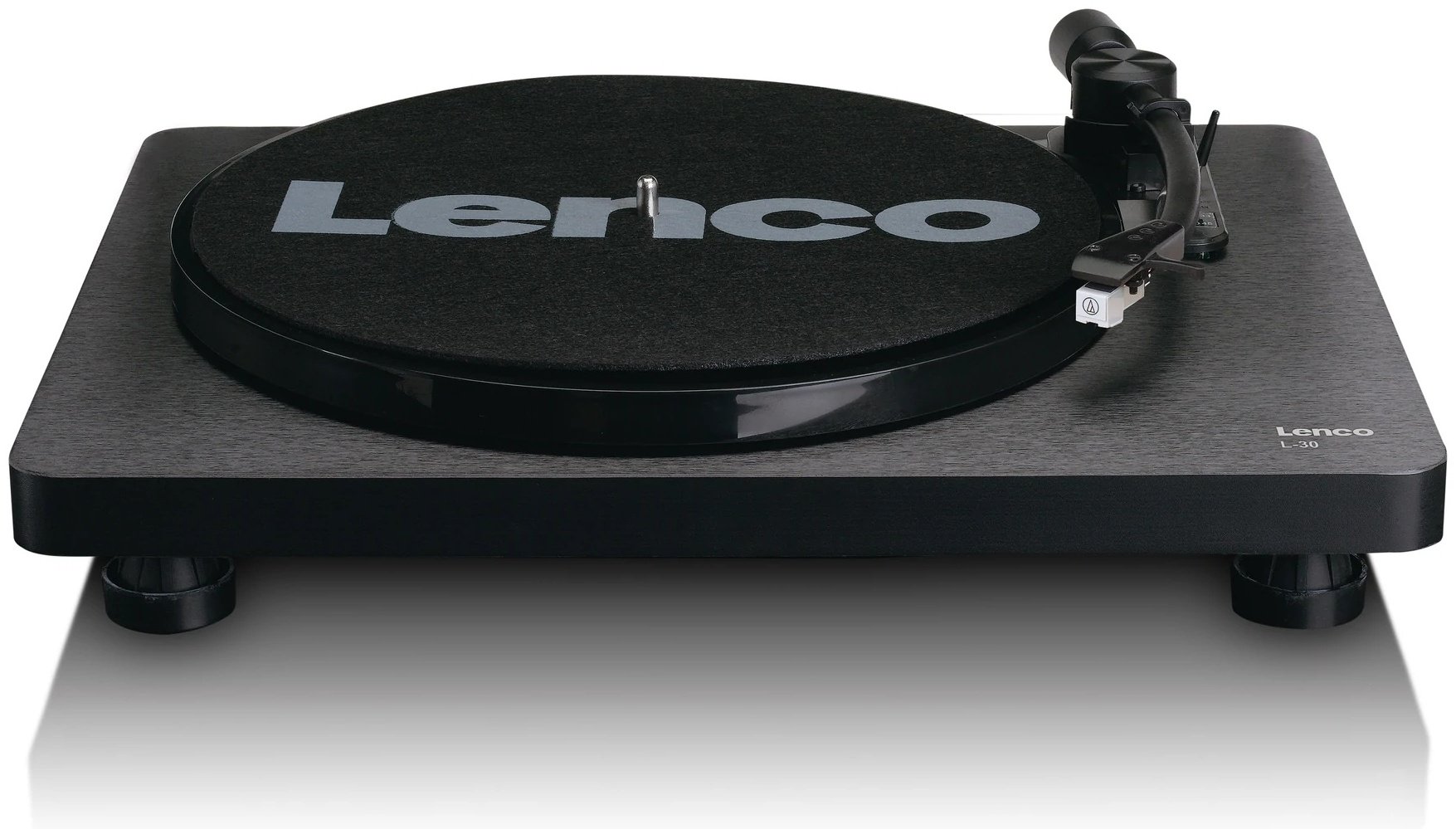 Виниловый проигрыватель Lenco L-30BK - ForteMarket Виниловый проигрыватель Lenco L-30BK купить,0