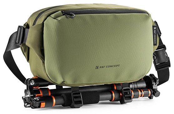 Сумка K&amp;F Сумка K&amp;F Concept Alpha Camera Sling Bag olive 10L KF13.157V2 зеленый