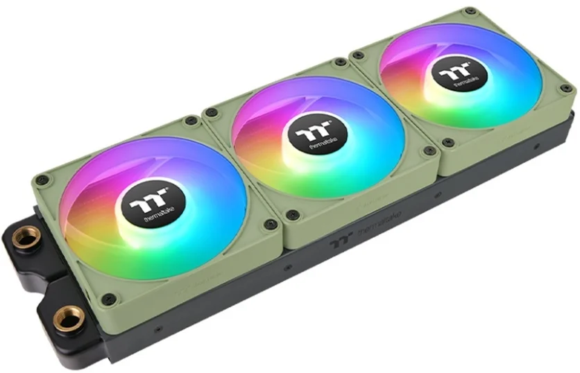 Вентилятор Thermaltake CT140 ARGB Sync PC Cooling Fan Matcha Green 3-pack CL-F199-PL14MG-A купить,31335