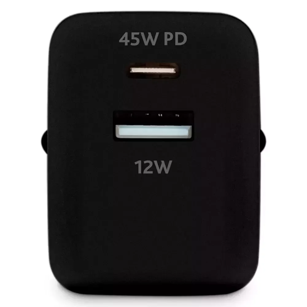 Зарядное устройство для телефонов TTEC SmartCharger 45W PD Duo Travel Charger USB-C/USB-A Black купить,0