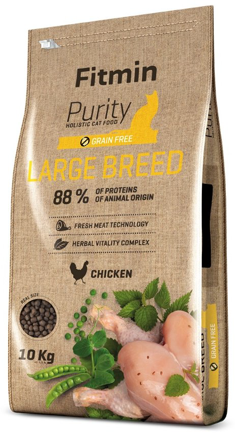 Корм Fitmin Purity Large Breed курица 10 кг купить,NaN