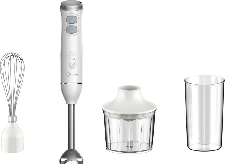 Погружной блендер Midea MC-BL301 белый