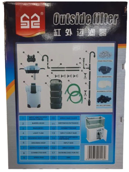 Фильтр SunSun внешний HW-404B - ForteMarket Фильтр SunSun внешний HW-404B купить,0