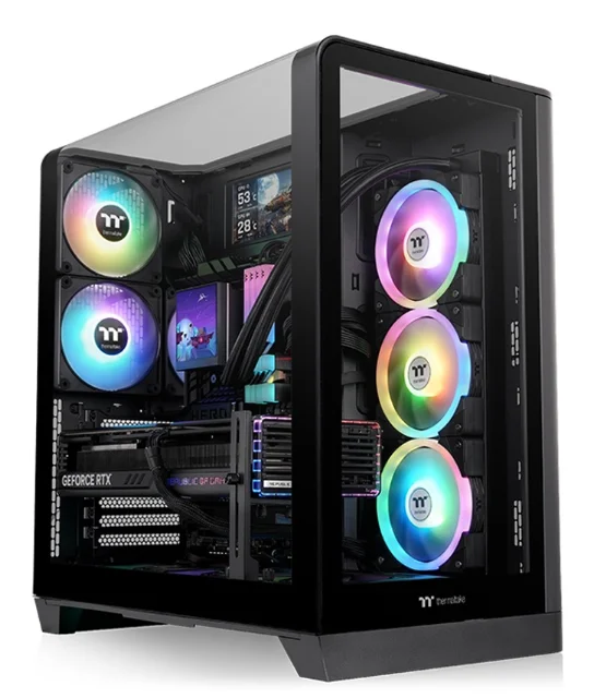 Корпус Thermaltake View 390 TG CA-11F-00M1WN-01 Black