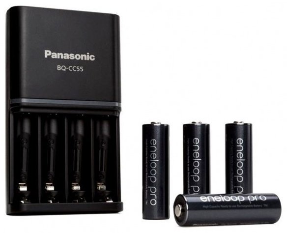 Зарядное устройство Panasonic BQ-CC55 Eneloop Pro 2500mAh АА купить,0