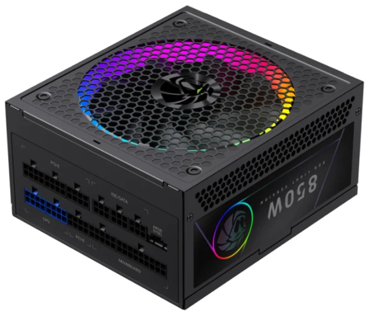 Блок питания GameMax RGB 850G 850Вт купить,49628