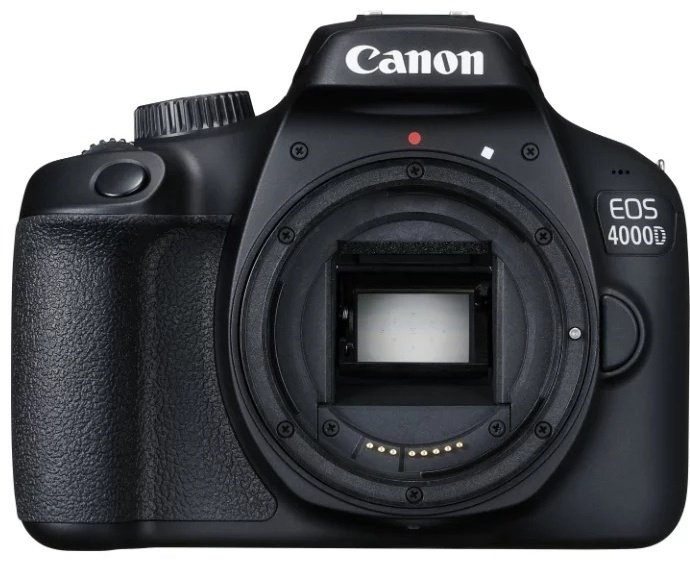 Фотокамера Canon EOS 4000D Body черный