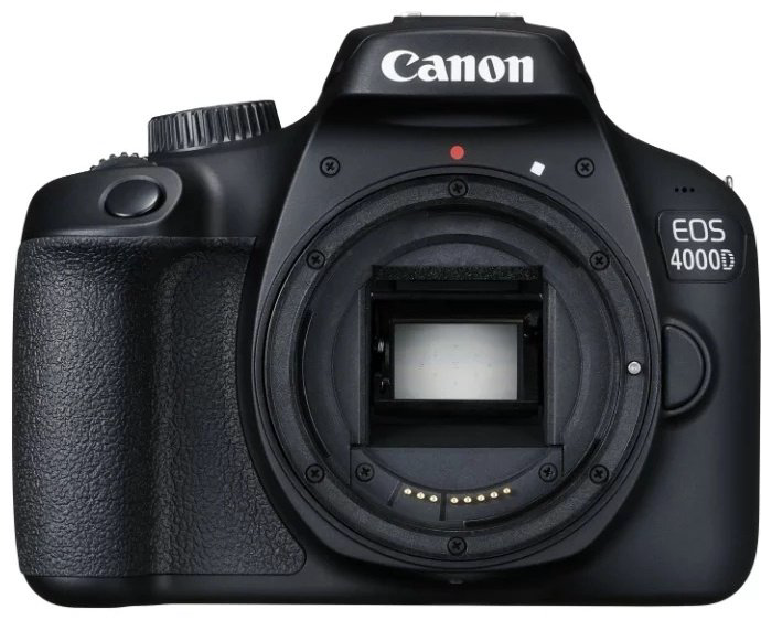 Фотокамера Canon EOS 4000D Body черный