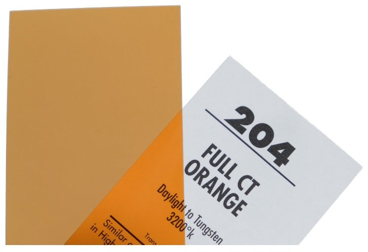Светофильтр Rosco E204 Full CT Orange