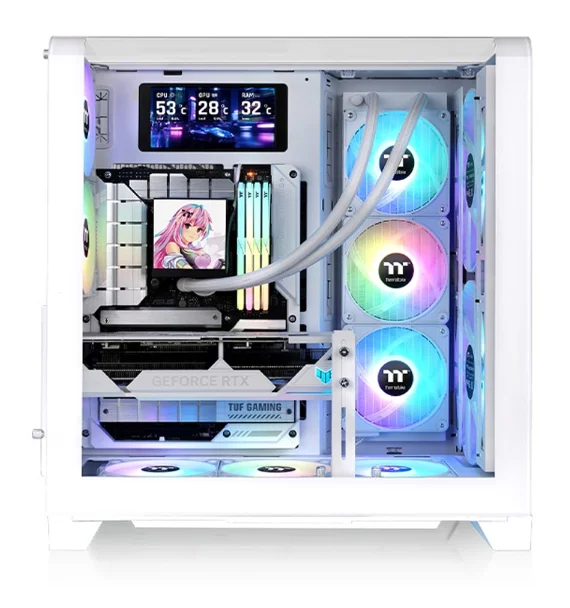 Корпус Thermaltake View 390 Air CA-11F-00M6WN-00 Snow White купить,NaN