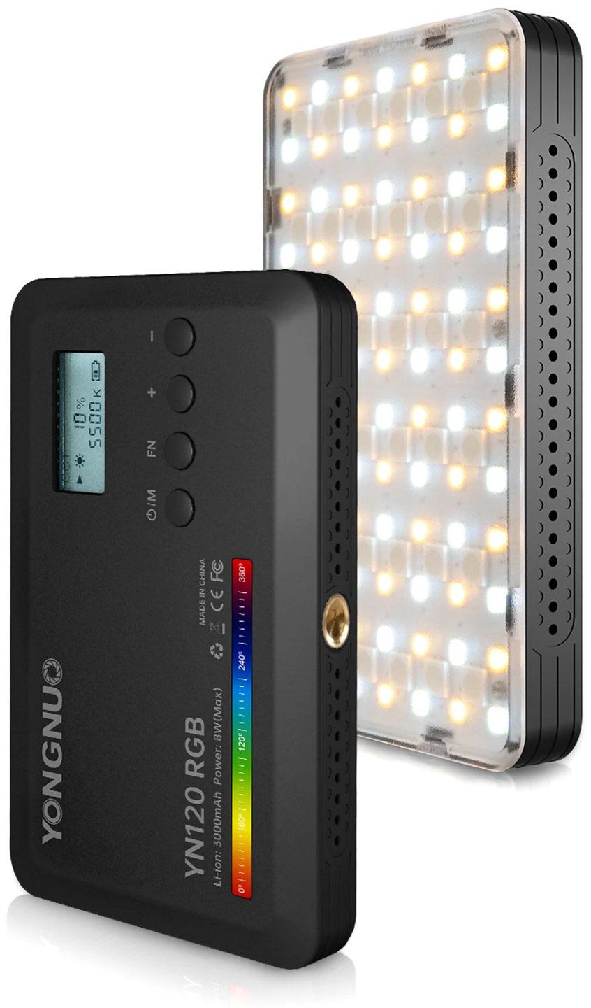 Постоянный свет YongNuo YN120RGB купить,NaN