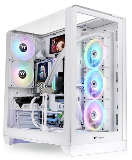 Корпус Thermaltake View 390 TG CA-11F-00M6WN-01 White 