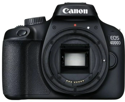 Фотокамера Canon EOS 4000D Body черный