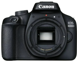 Фотокамера Canon EOS 4000D Body черный