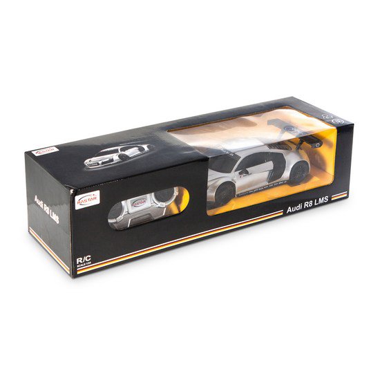 Радиоуправляемая машина Rastar Audi R8 46800S серебристая