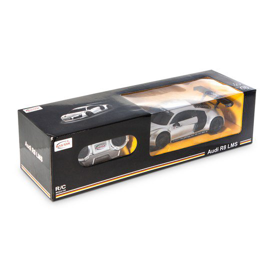 Радиоуправляемая машина Rastar Audi R8 46800S серебристая купить,NaN