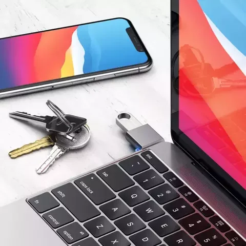 Адаптер Satechi Type-C to USB 3.0, Space Gray