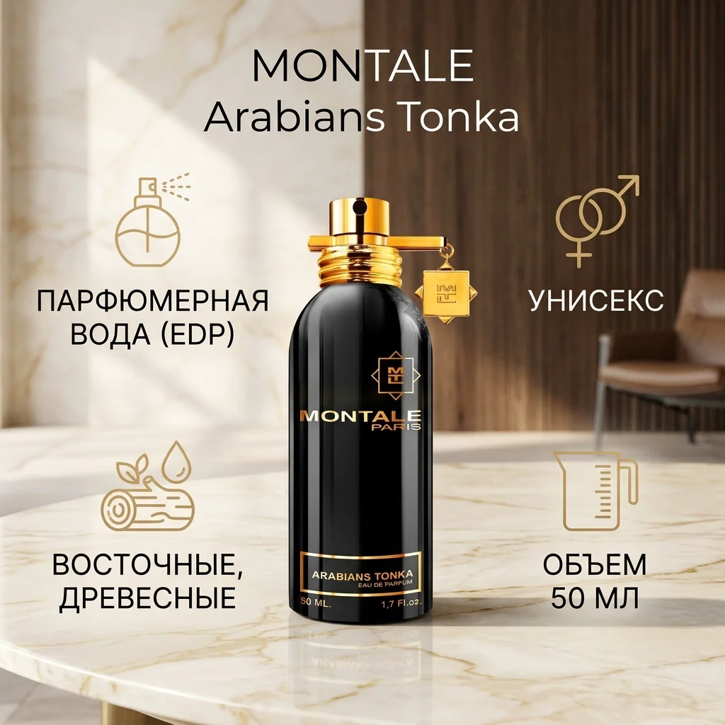 Парфюмерная вода Montale Arabians Tonka 50мл - ForteMarket Парфюмерная вода Montale Arabians Tonka 50мл купить,58000