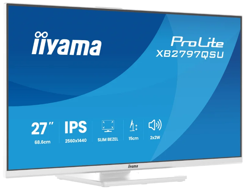 Монитор 27" iiyama ProLite XB2797QSU-W1 белый