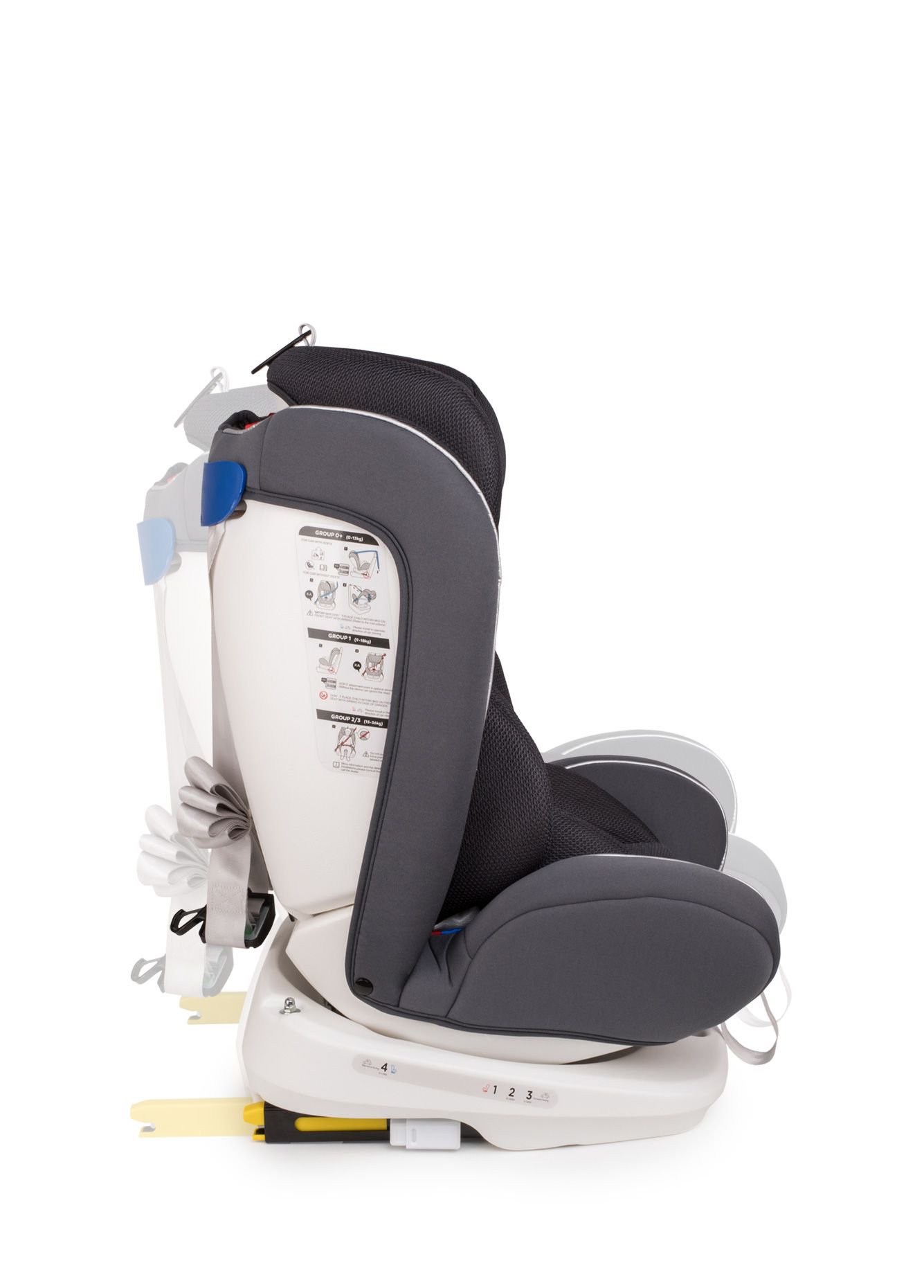 Автокресло Happy Baby Unix Silver  купить,0
