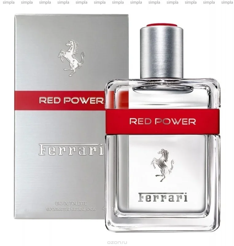 Туалетная вода Ferrari Red Power EDT 40мл купить,37000