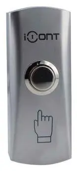 ICont кнопка выхода iButton-01 серебристый - ForteMarket ICont кнопка выхода iButton-01 серебристый купить,2249