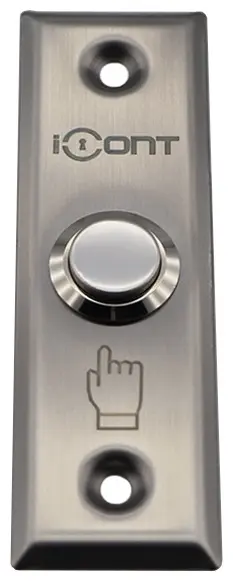 ICont кнопка выхода iButton-02 серебристый