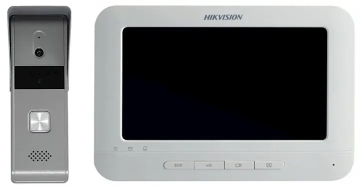 Hikvision видеодомофон DS-KIS205T белый - ForteMarket Hikvision видеодомофон DS-KIS205T белый купить,98901