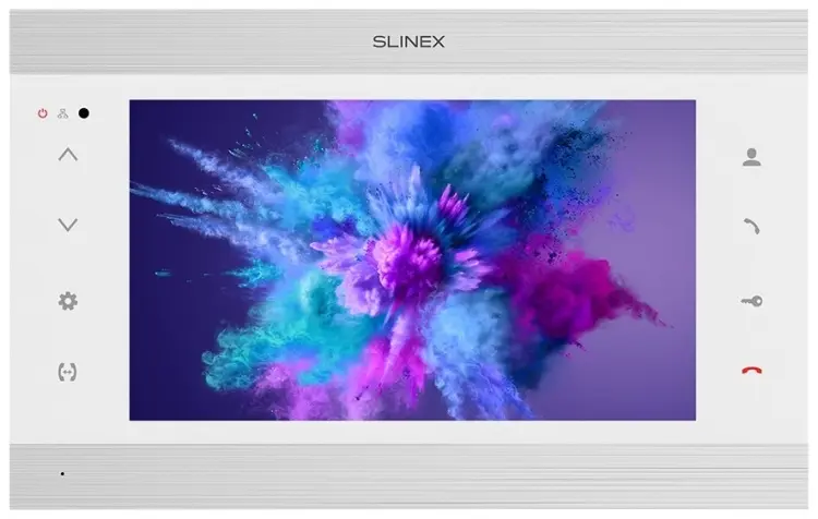Slinex монитор SL-10N серебристый белый
