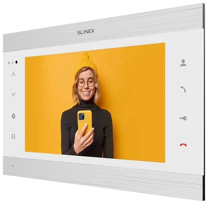 Slinex монитор SL-10N серебристый белый