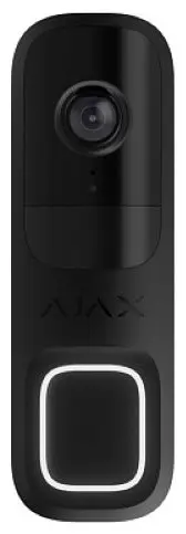 Ajax звонок с кнопкой Doorbell черный