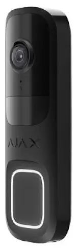 Ajax звонок с кнопкой Doorbell черный