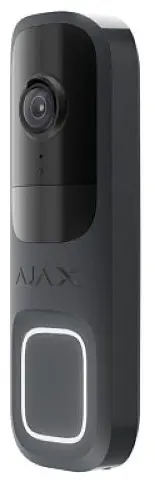 Ajax звонок с кнопкой Doorbell серый