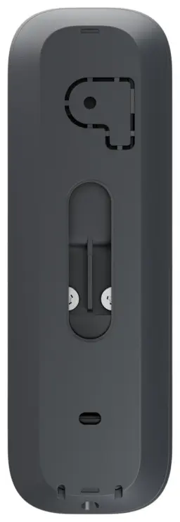 Ajax звонок с кнопкой Doorbell серый