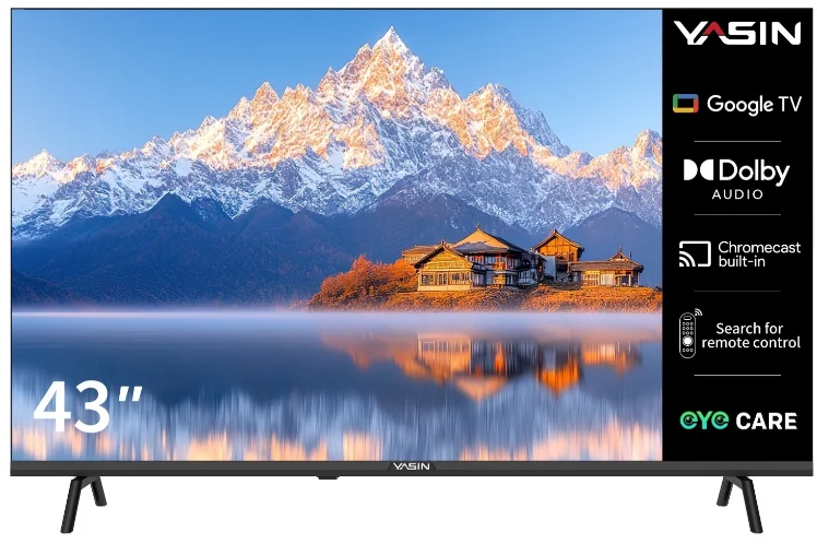 Телевизор 43" (109 см) Yasin 43G11K LED Full HD Black купить,NaN