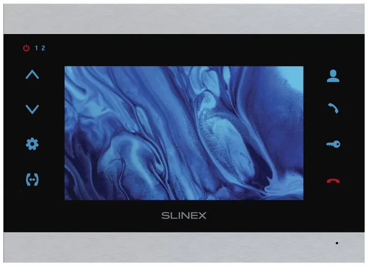 Slinex монитор SL-07N INT0000000831 черный, серебристый