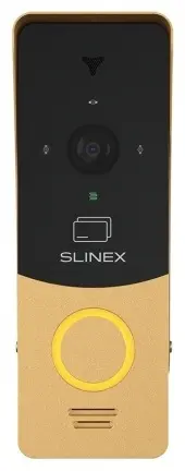 Slinex вызывная панель ML-20CR черный, золотистый