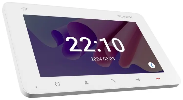 Slinex видеодомофон SM-07N Cloud белый - ForteMarket Slinex видеодомофон SM-07N Cloud белый купить,68735