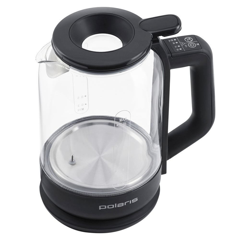 Электрочайник Polaris PWK 1712CGLD черный купить,33690