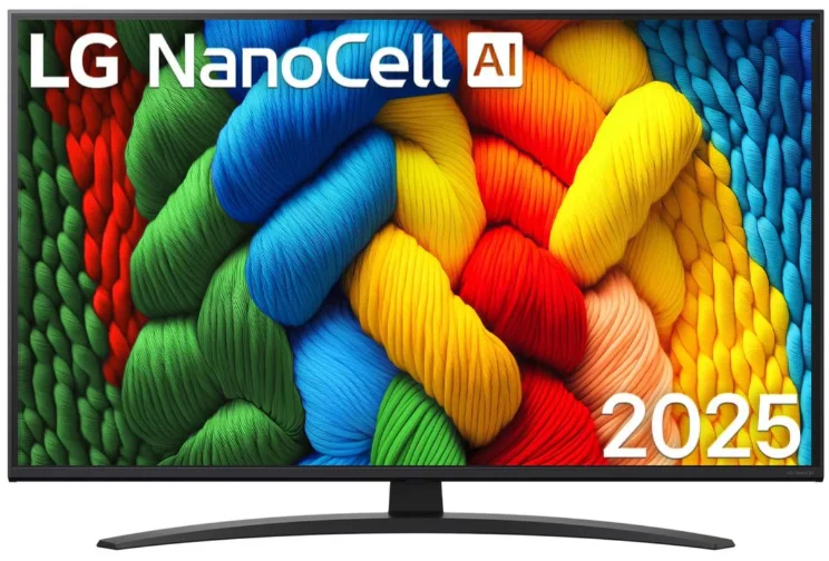 Телевизор 43" (109 см) LG 43NANO81A6A NanoCell UHD Black