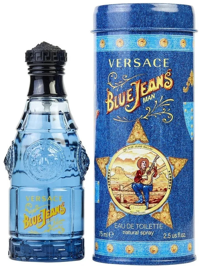 Туалетная вода Versace Blue jeans 75мл купить,19400