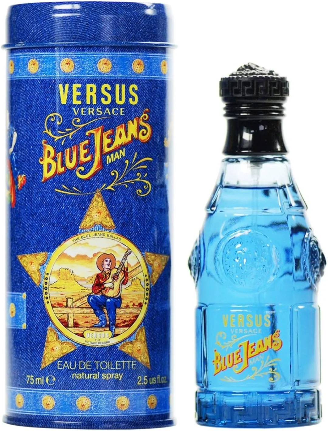 Туалетная вода Versace Blue jeans 75мл купить,19400