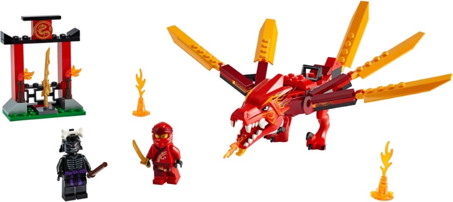 Конструктор Lego Ninjago Огненный дракон Кая 71701 купить,NaN