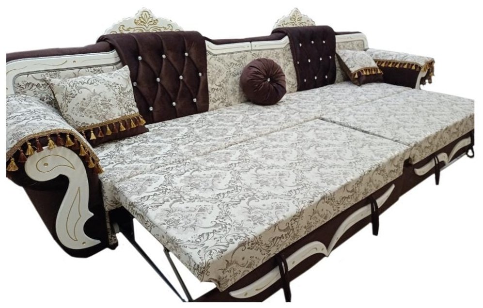 Диван Aibyn Comfort Шах 7777 390x85 см коричневый - ForteMarket Диван Aibyn Comfort Шах 7777 390x85 см коричневый купить,470800