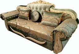 Диван Aibyn Comfort Мини Шах 250x70 см бежево-зеленый