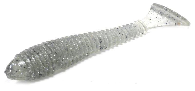 Силиконовая приманка Crazy Fish Vibro Fat 78мм серебристая купить,NaN