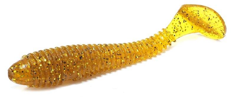 Силиконовая приманка Crazy Fish Vibro Fat 78мм золотистая купить,NaN