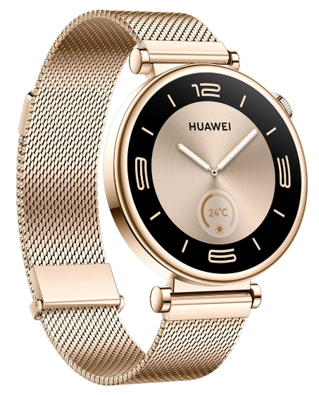 Смарт-часы Huawei Watch GT4 Aurora-B19M 55020BHW 41mm Gold Milanese Strap купить,0